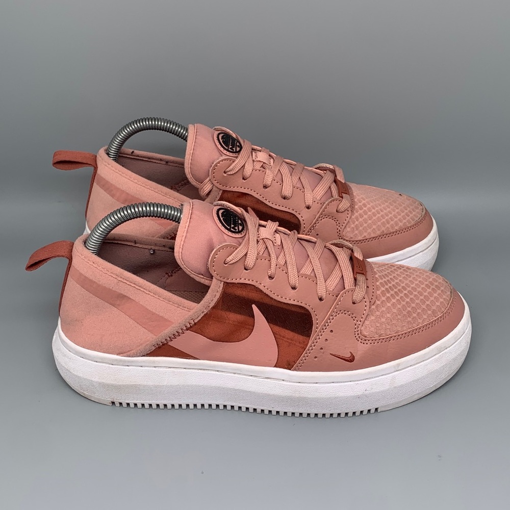 Nike Court Vision Alta Pink Platform Shoes CW6536-600 Women’s Size 9.5